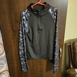 Zone Pro Black Pullover with Gray Accents